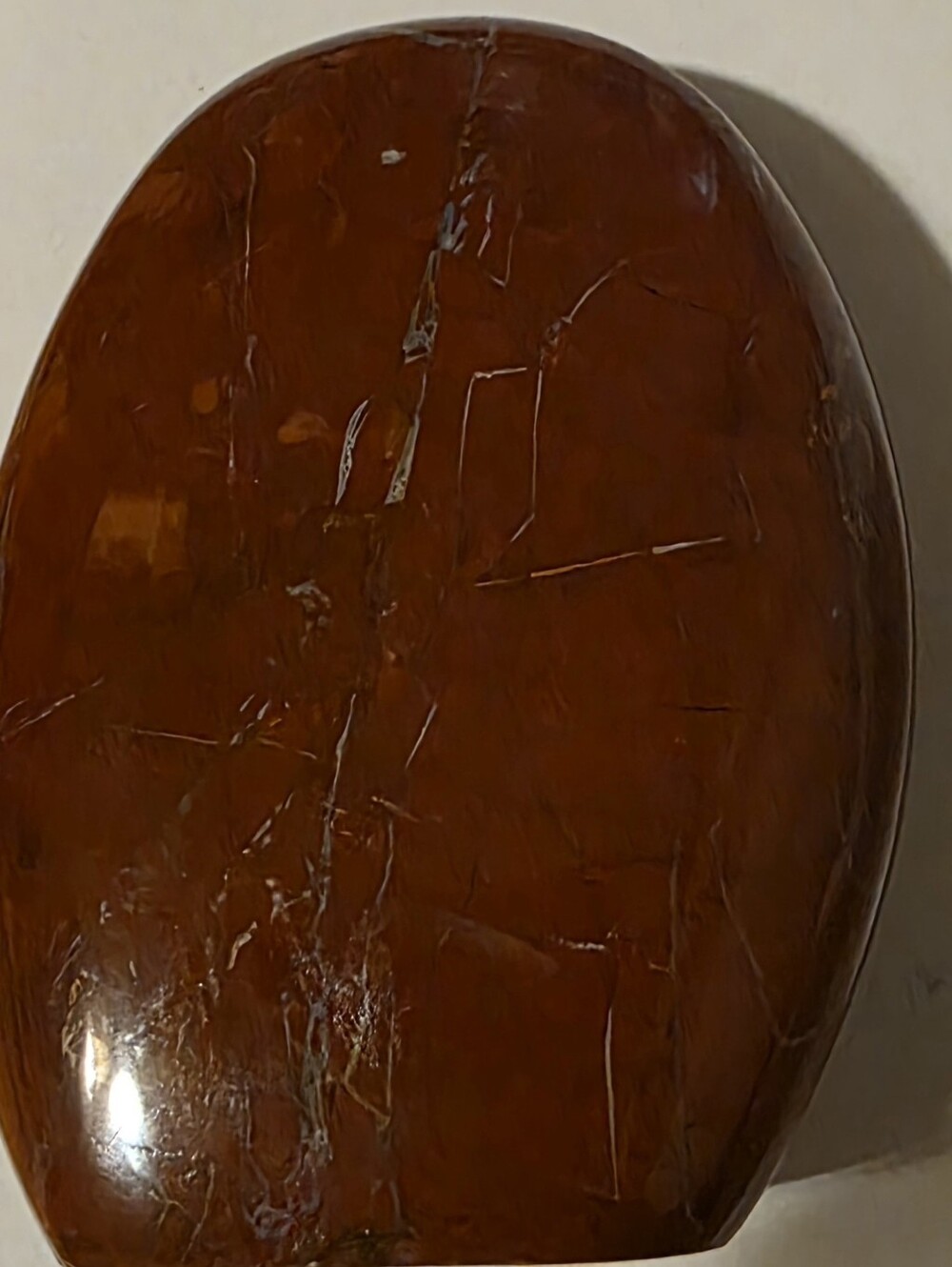 Red Jasper Polished Stone. In Great Condition.
